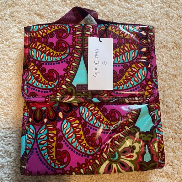Vera Bradley Lunch Sack In Resort Medallion Pattern - Picture 1 of 2